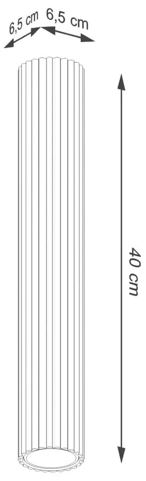 Aranyszínű spotlámpa Gleam – Sollux
