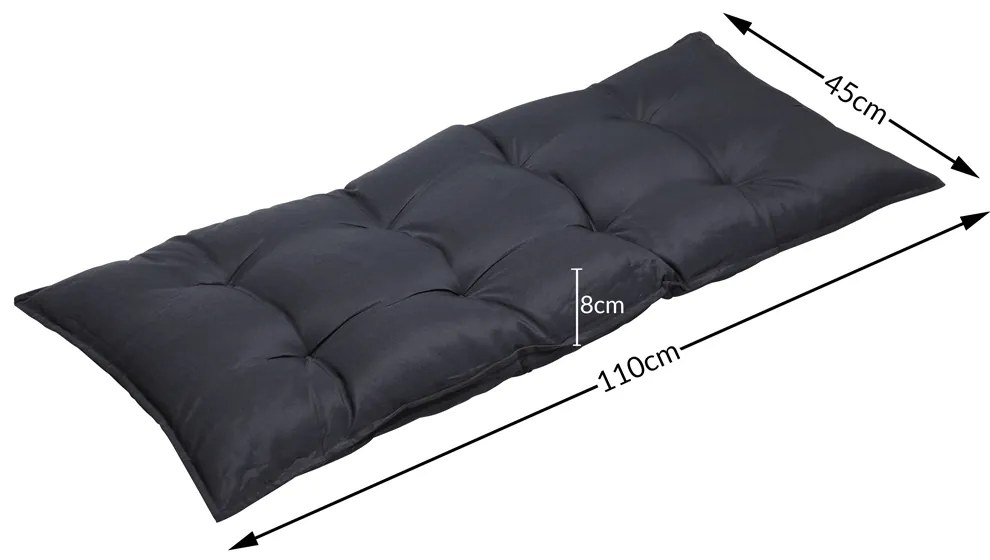 Detex® Pad a padra 145x45x8 cm - antracit