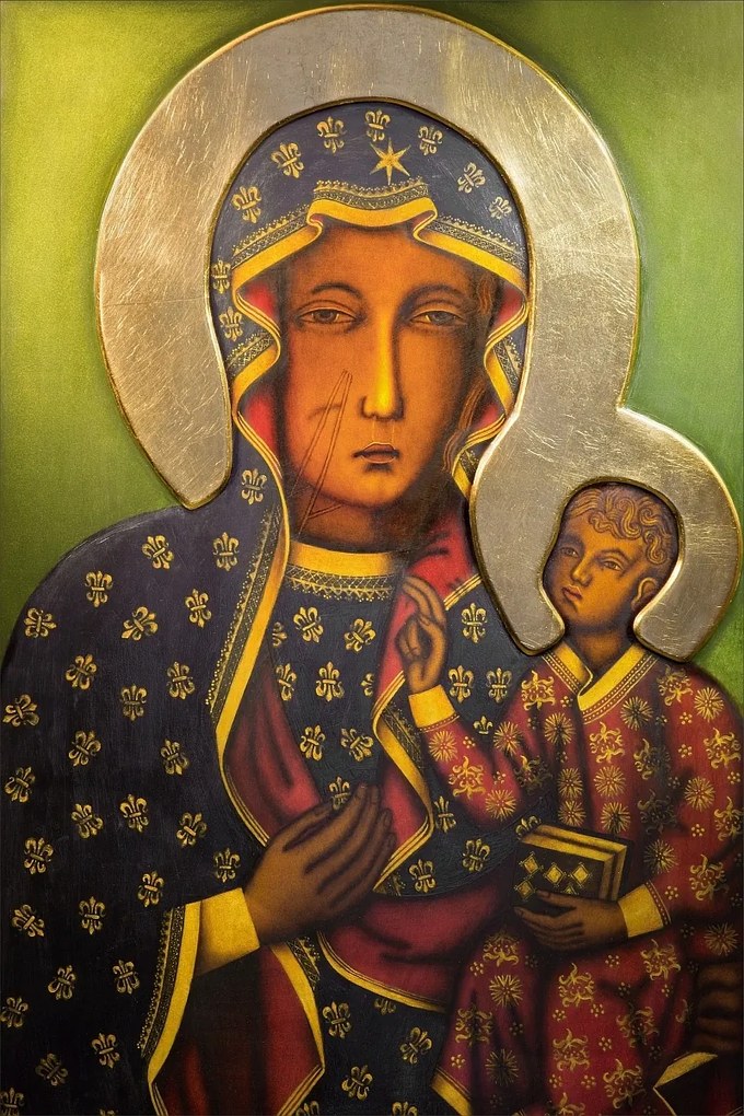 Vászonkép Szűz Mária 80x120