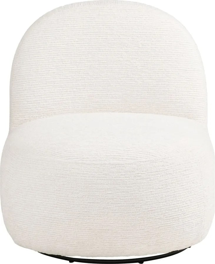 Krémszínű forgó fotel Milo – House Nordic