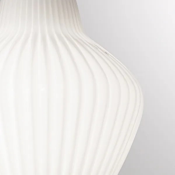 SIRU - Csillár zsinóron LONDON 1xE27/60W/230V fehér/fényezett króm Velencei üveg