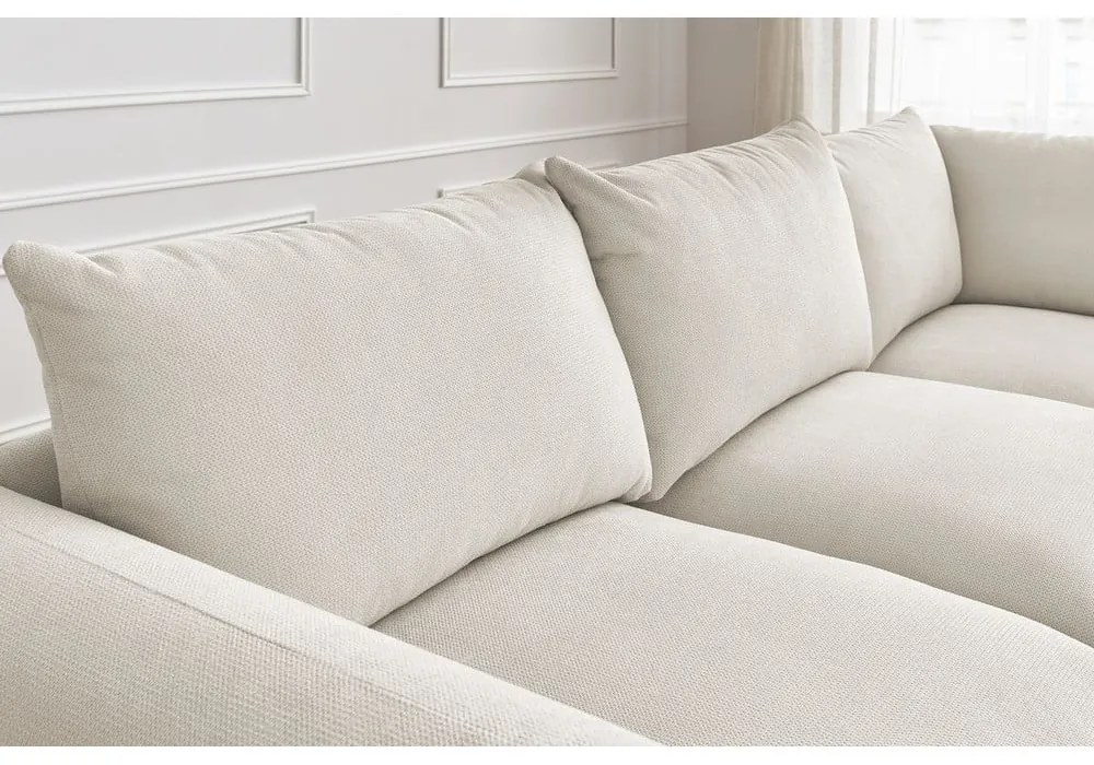 Krémszínű sarokkanapé Ernest – Bobochic Paris