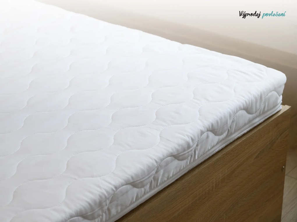 Táskarugós matrac 90 x 200 cm SOMMERA 18 cm Matracvédő: Matracvédővel