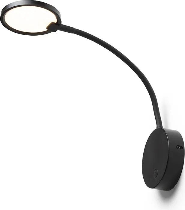 RENDL CELESTE fali lámpa fekete 230V LED 4.8W 3000K