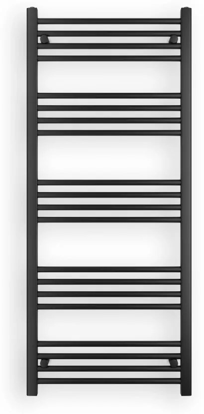 Ecoradco törölközőszárító radiátor 60 x 140 cm (fekete)