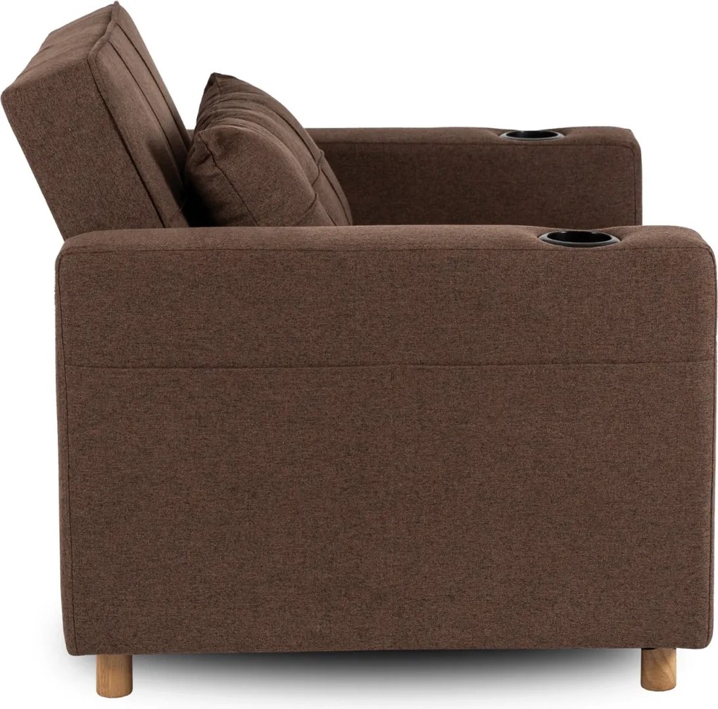 Dönthető fotel barna, SOLOR