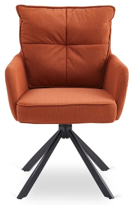 Forgó Étkező/Tárgyaló Rozsdabarna Színben. CITY