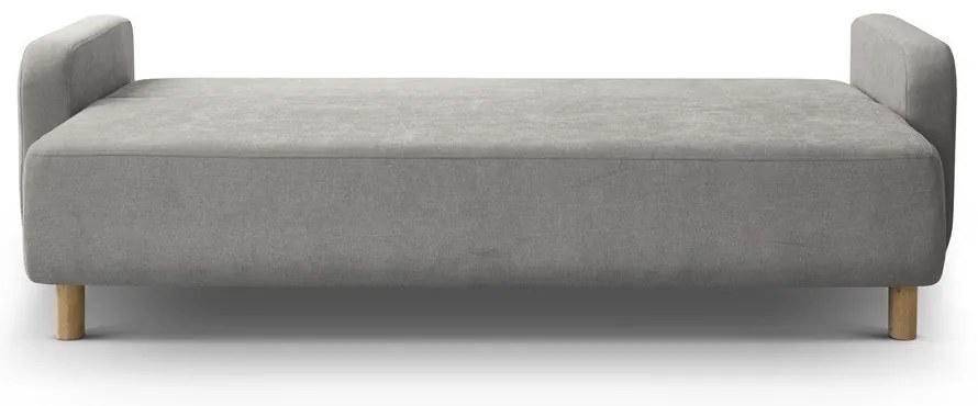 Szürke kinyitható tárolóhelyes kanapé 231 cm Elen – Micadoni