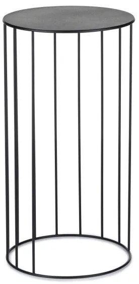 3x LOFT fekete virágtartó állvány szett