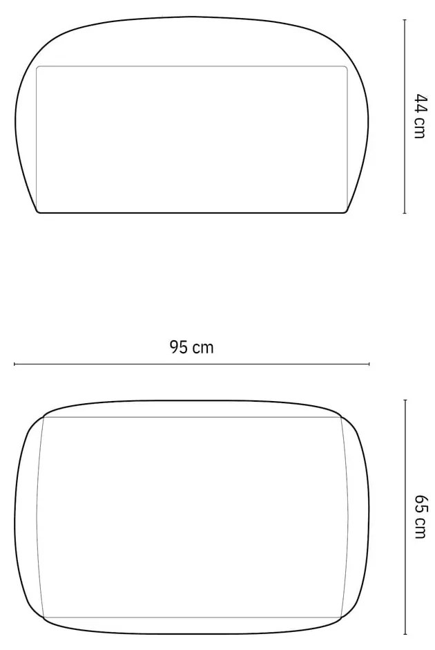 Bézs moduláris lábtartó Martina – Micadoni Home