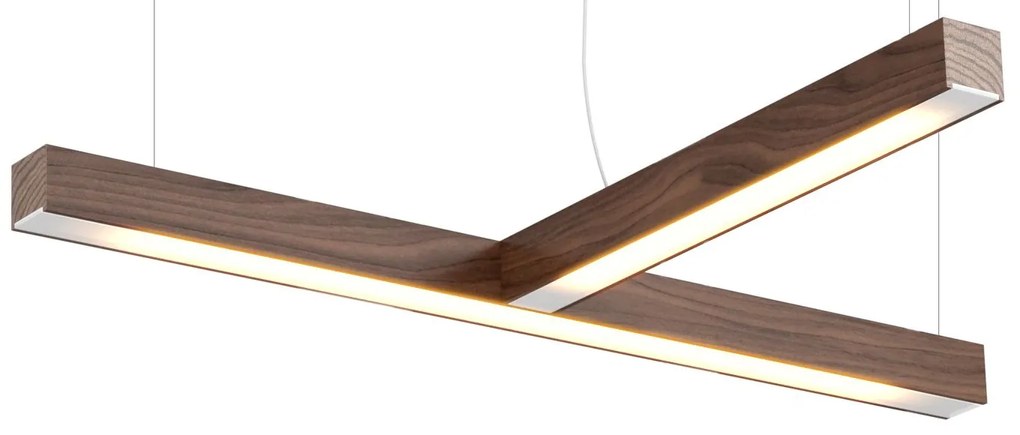 Függeszték LED40 T alakú, többféle változatban - TUNTO Modell: természetes tölgy