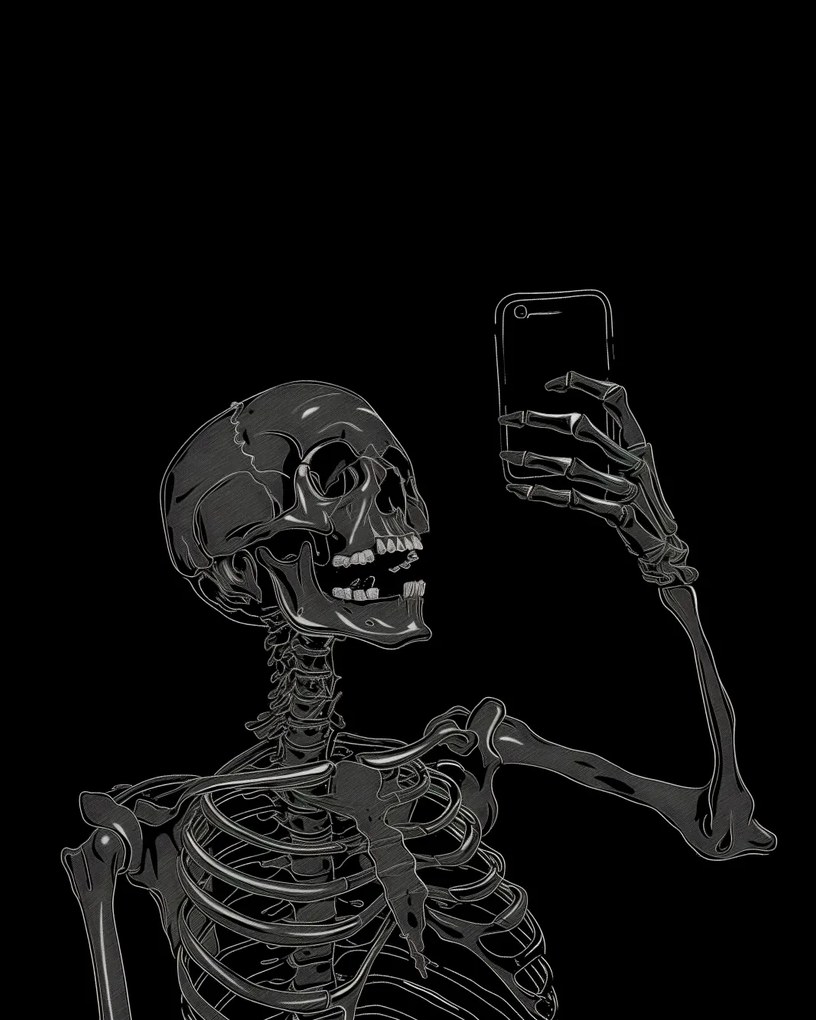 Poszter 40x50cm Selfie Túl az időn