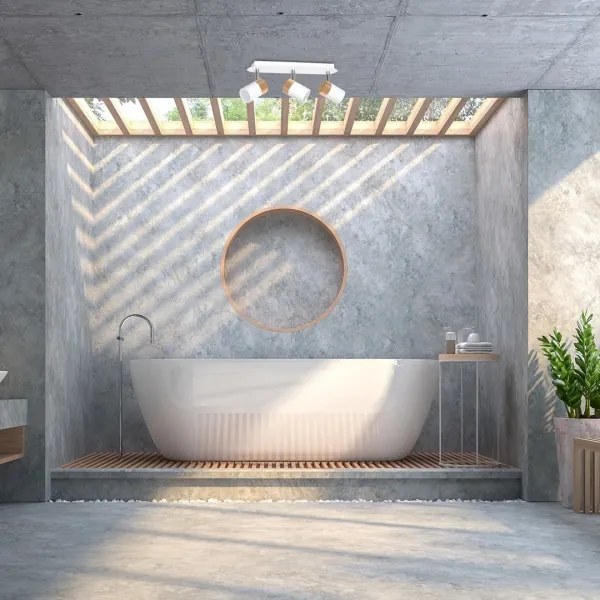 spotlámpa JOKER WHITE WOOD 3xGU10/8W/230V