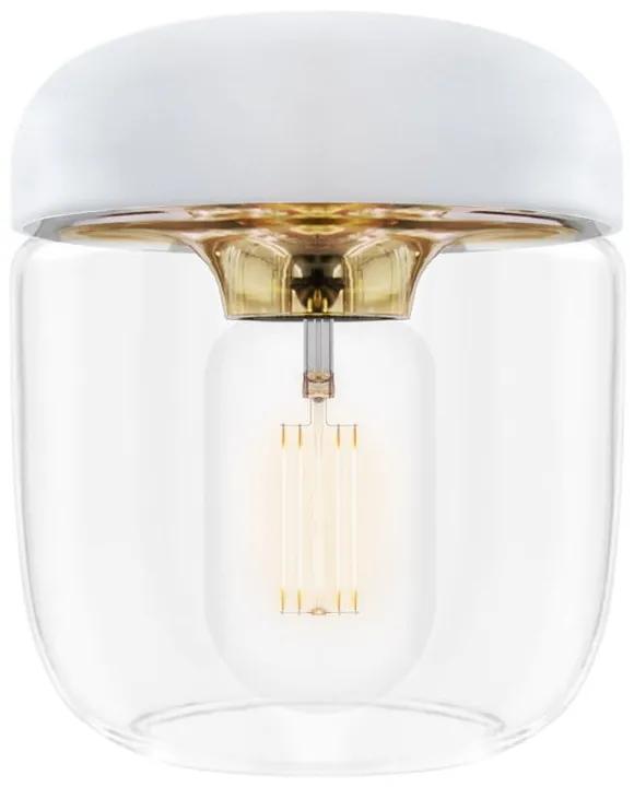 Acorn fehér lámpabúra aranyszínű foglalattal, ⌀ 14 cm - UMAGE
