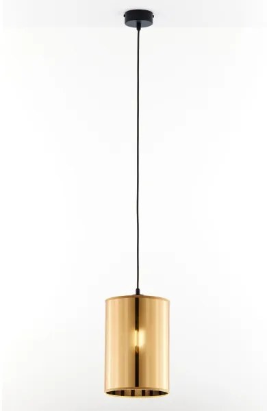 Jupiter 2090 - Kábeles csillár CORTINA 1xE27/15W/230V arany/fekete