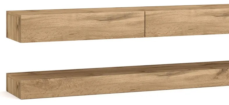 TV szekrény Wotan tölgy színben – FLY DOUBLE