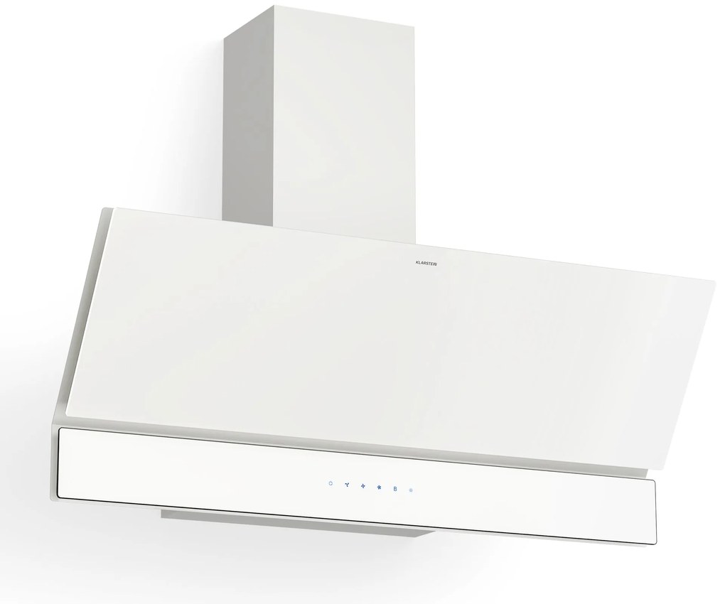 Klarstein Velaire páraelszívó, Elegáns, minimalista, nagy teljesítményű, A++ energiaosztály, 820 m³/h, 90 cm