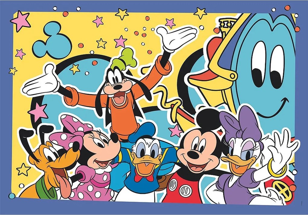 Disney Mickey Laughing 2x20 db-os puzzle Clementoni