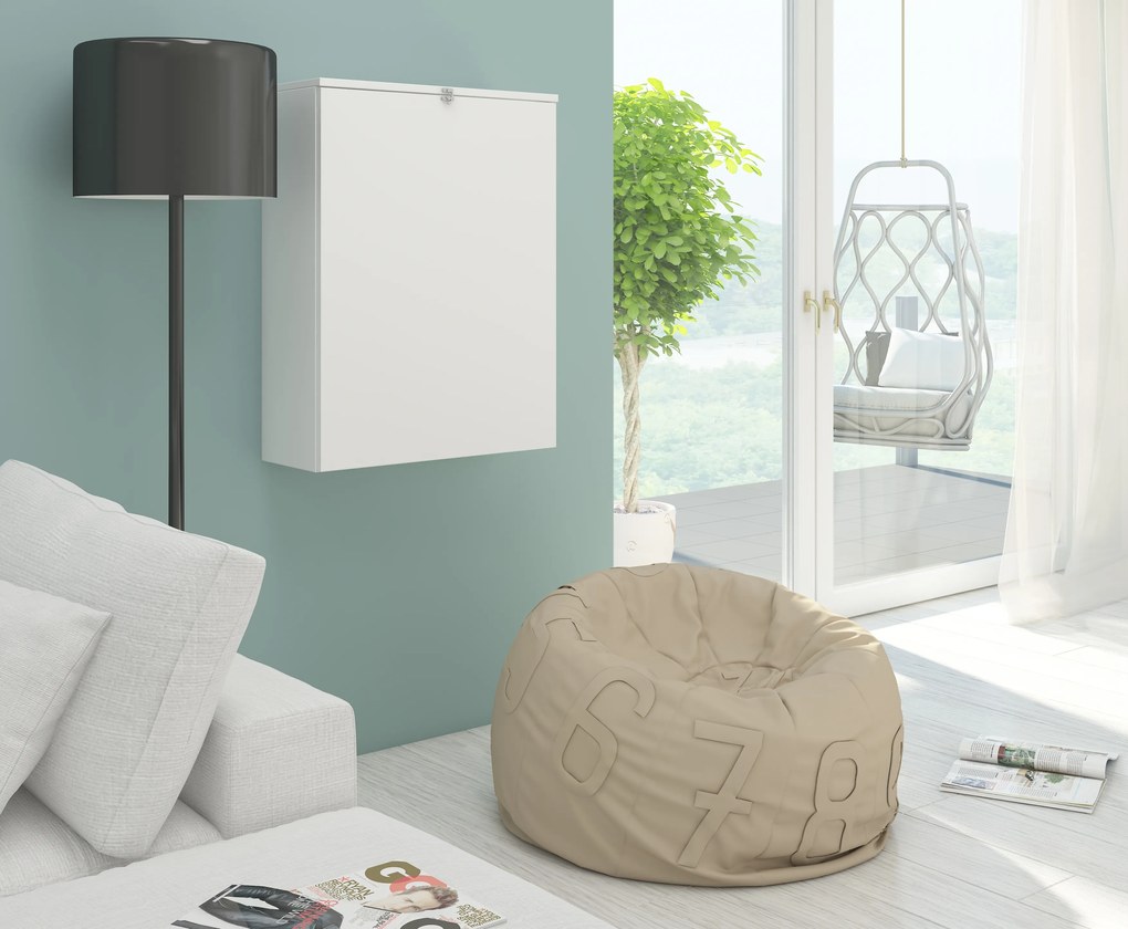 Számítógépasztal Harby fehér. 780206