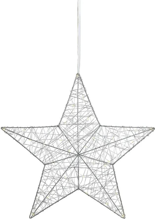 Artur ezüstszínű LED függő dekorációs világítás, ø 50 cm - Markslöjd