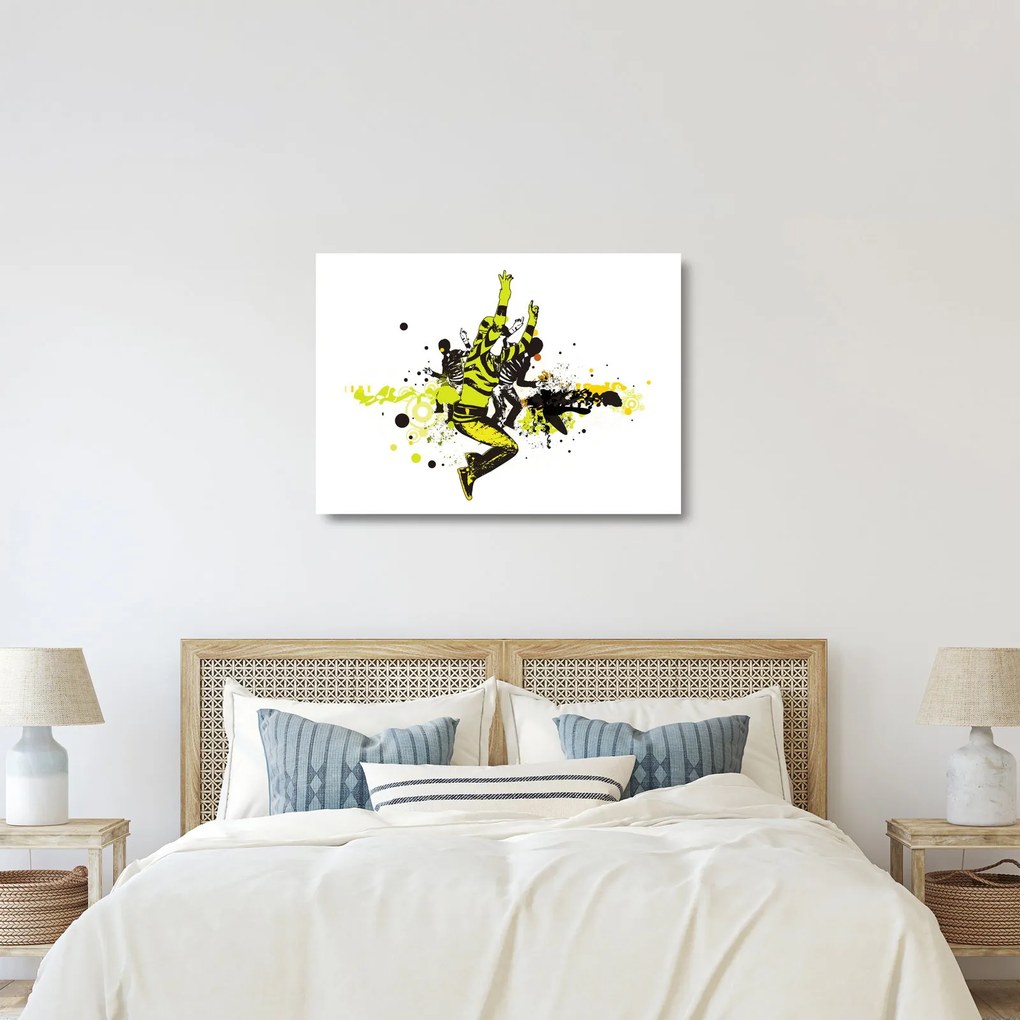 Kép - Street dance (üvegen) (70x50 cm)