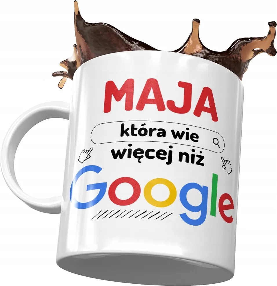 Bögre Maja Barátnő Feleség Nyomtatott Fotóval