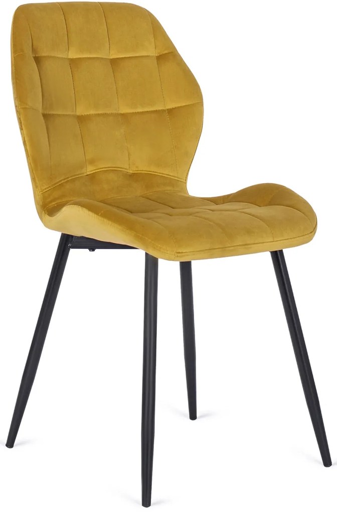 Sárga Bársony Étkezőszék. LUCKY