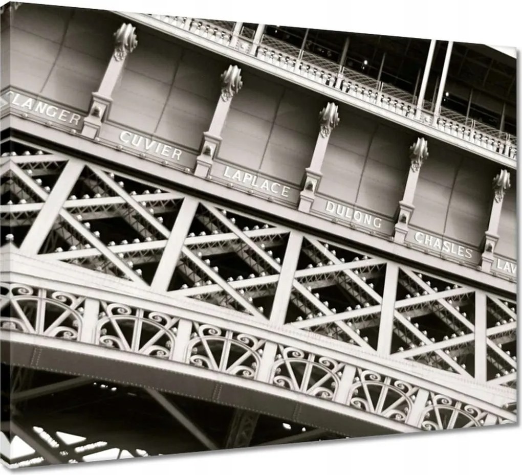 Vászonkép 50x40 Eiffel-torony