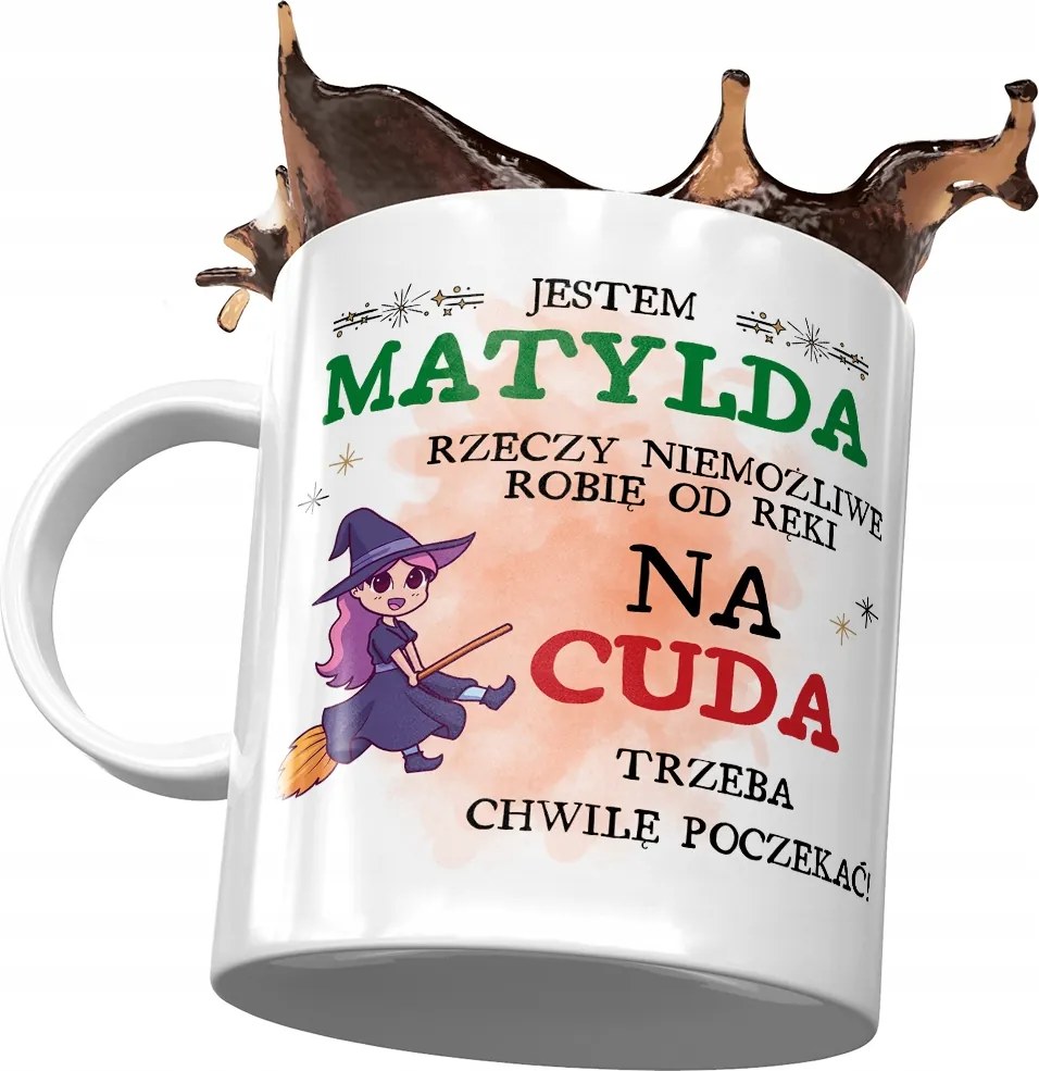 Bögre Matildának Barátnőjének Feleségének Nyomtatott Fotóval