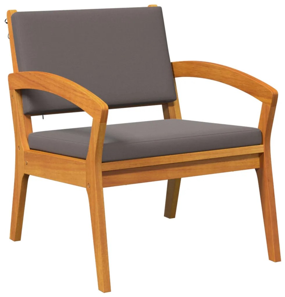 Bisztró készlet 3 pcs Barna 45 x 45 x 38 cm Tömör akácfa