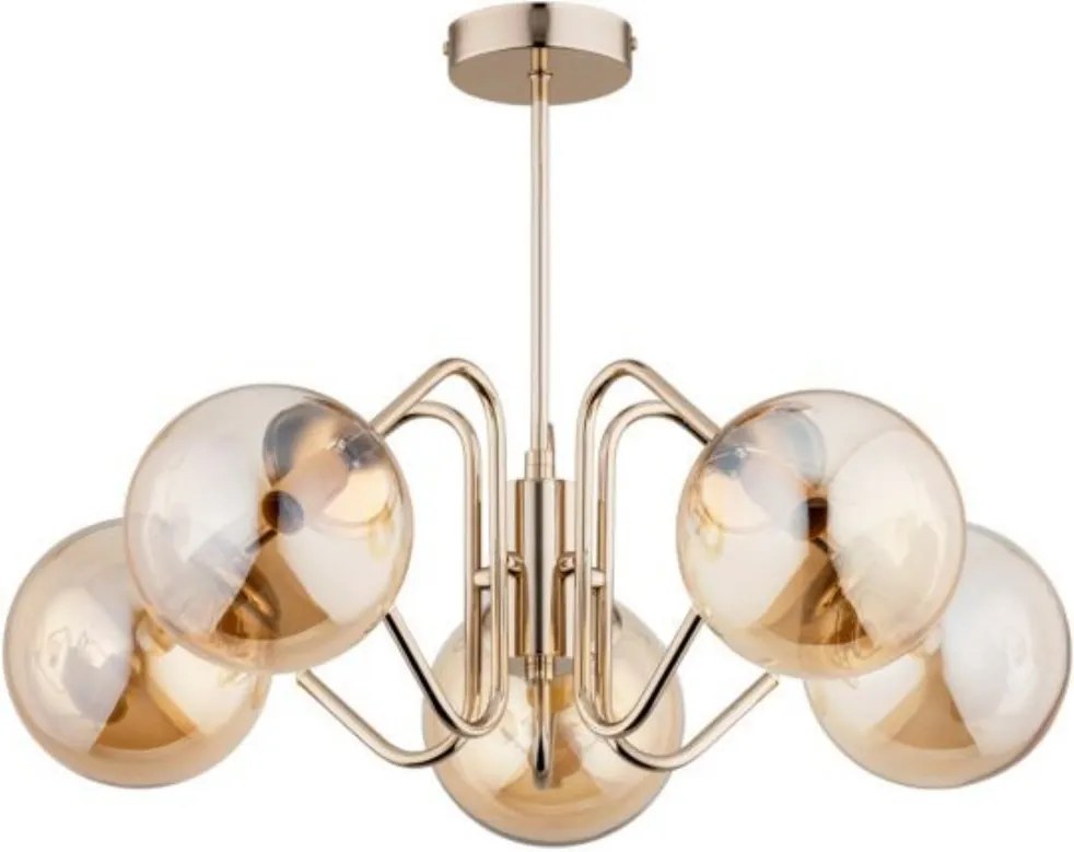ALFA 28685 YUMA GOLD Mennyezeti Csillár Arany E14 IP20