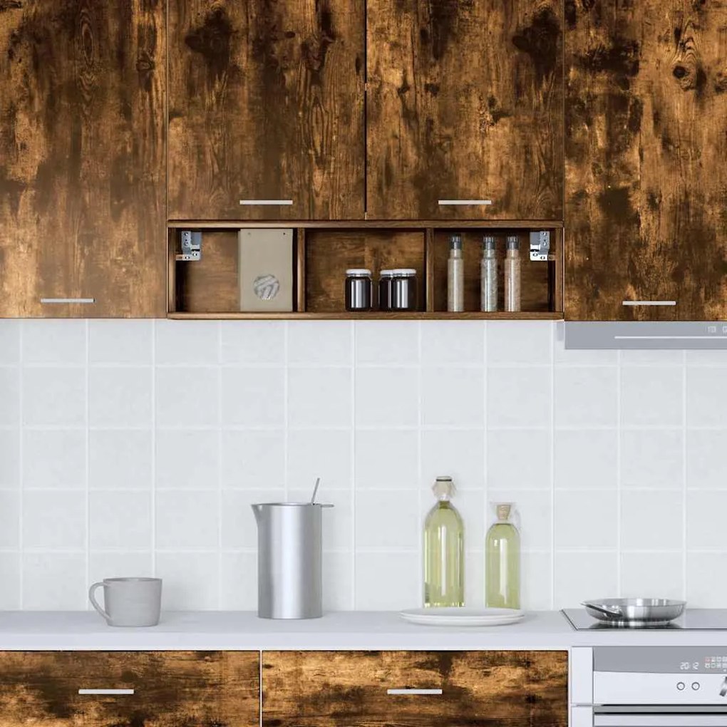 Függő szekrény Riga Füstölt tölgy 20 x 29,5 x 80 cm Faanyag