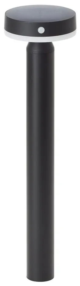 Brilliant - LED Napelemes lámpa érzékelővel MAGUA LED/4W/3,7V 50,2 cm IP44 fekete