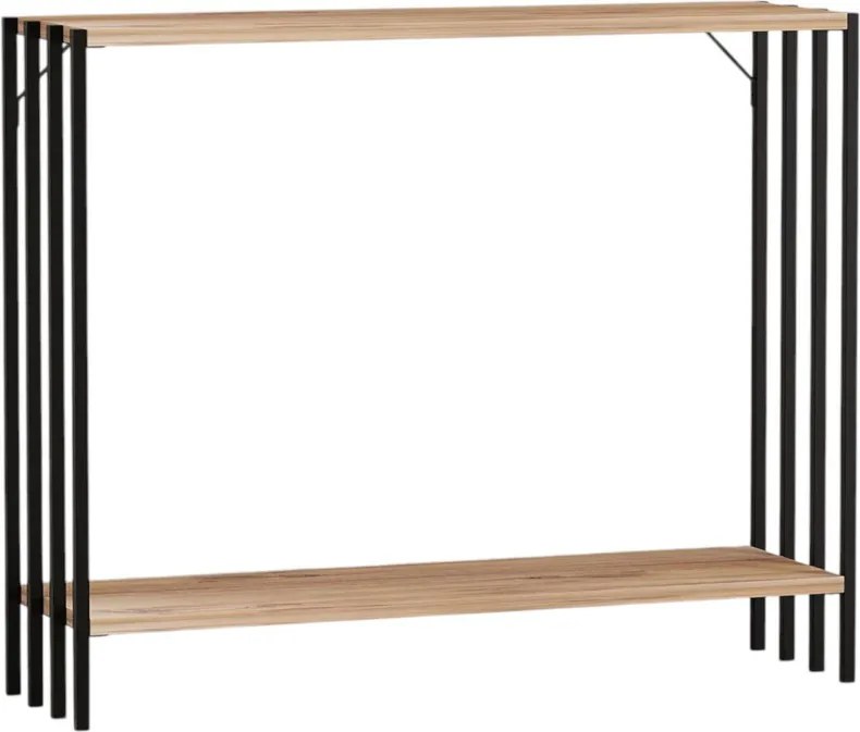 Konzolasztal, atlanti fenyő, 90x26x74 cm