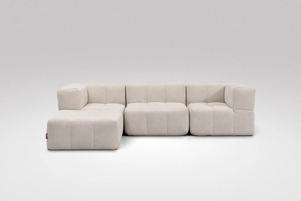 4 Teiliges Modulares Sofa – Beige