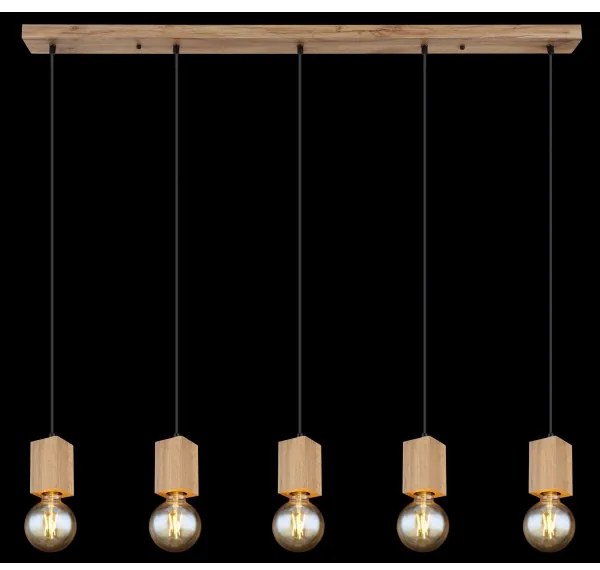 Globo 15655-5H - Csillár zsinóron ERNA 5xE27/60W/230V