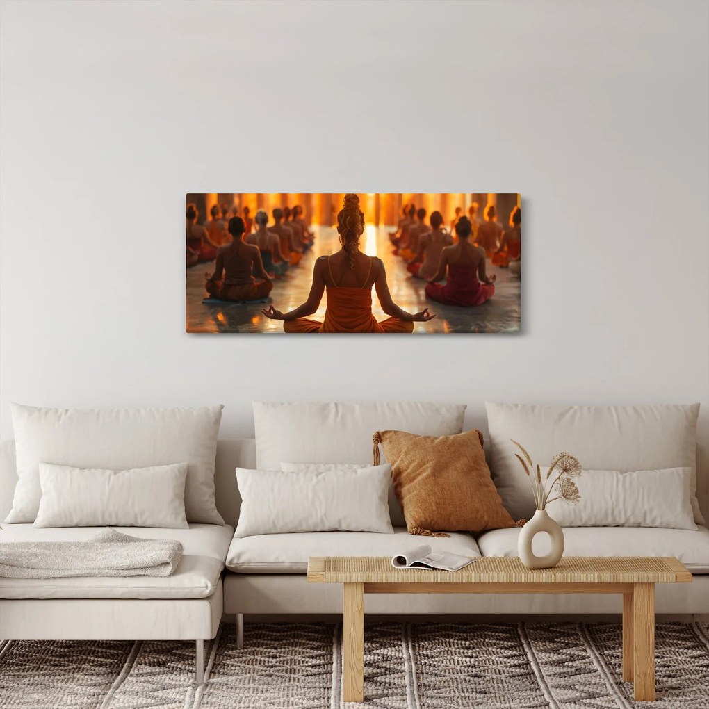 Kép - Jóga órák (120x50 cm)