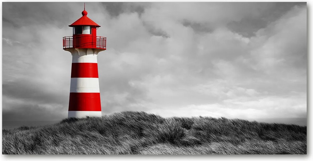 Fotótapéta üvegfalra Világítótorony 140x70