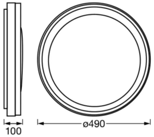 Ledvance - LED RGBW Dimmelhető mennyezeti lámpa SMART+ MAGIC LED/38W/230V Wi-Fi