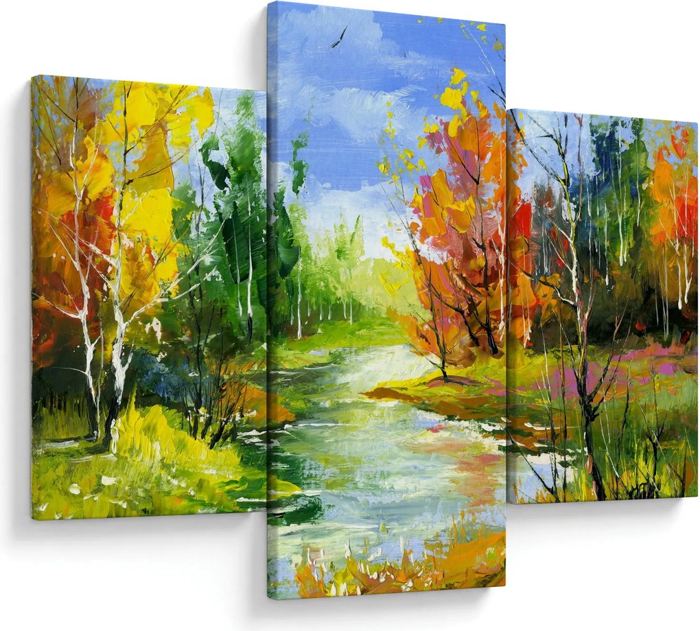 Kép - Tájfestés (90x60 cm)