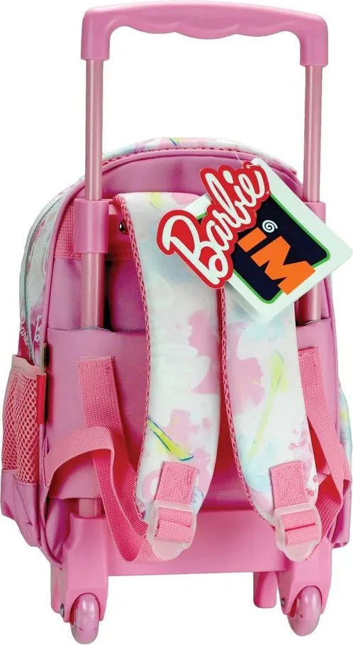 Barbie Paints gurulós ovis hátizsák, táska 30 cm