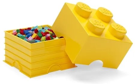 Tároló doboz 4-es, többféle - LEGO Szín: růžová