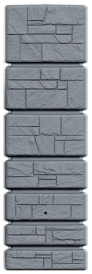 Esőhordó, 57,5 x 38,4 cm, 350 l, szürke