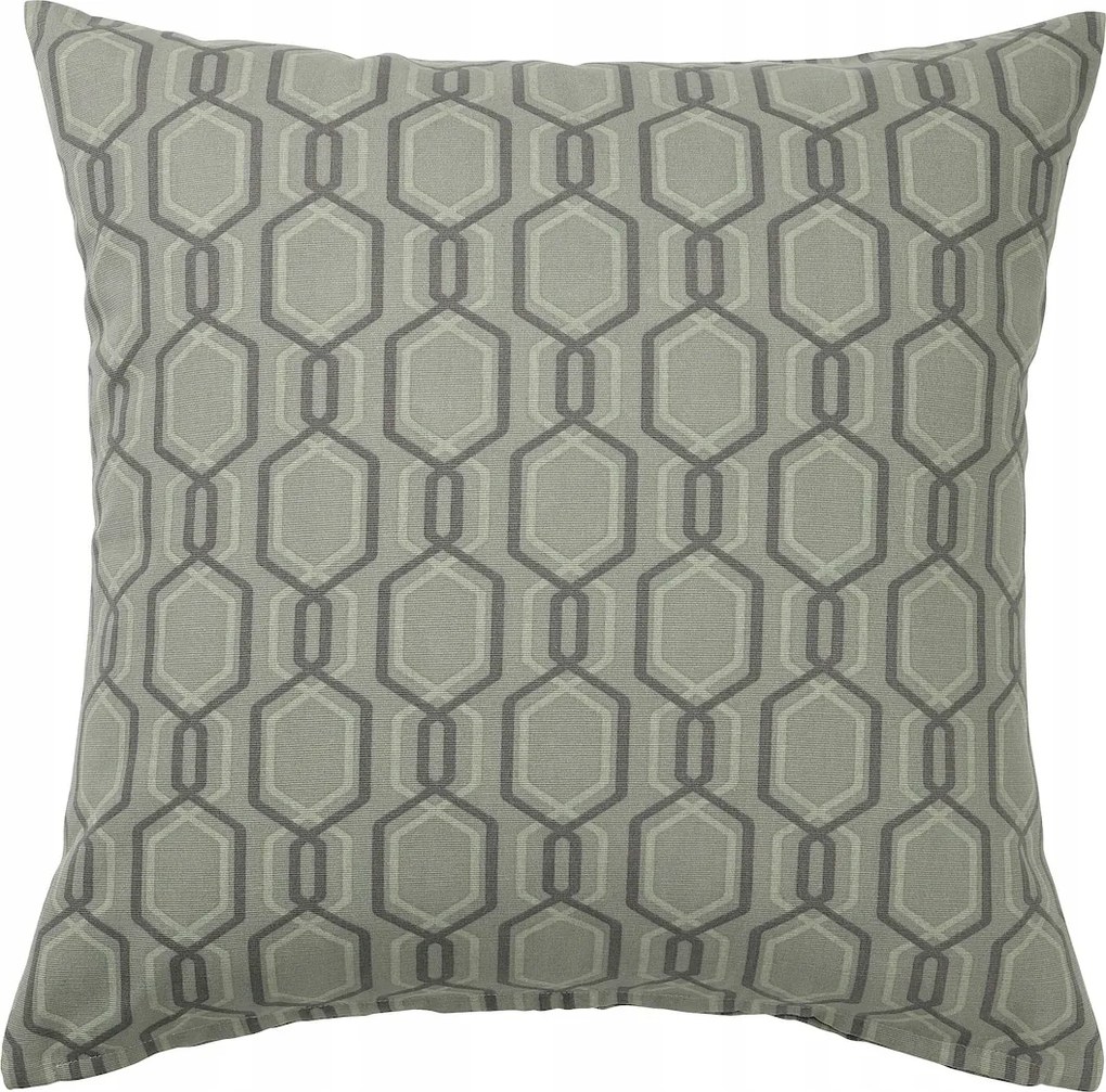Ikea Jattepoppel párnahuzat Zöld/szürke 50x50cm