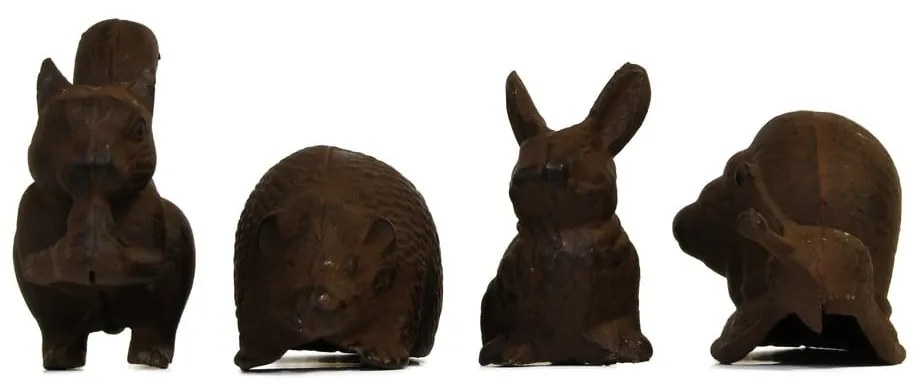 Fém kerti szobor készlet 4 db-os Animals – Esschert Design