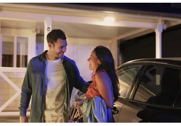 Philips 17436/30/P7 - LED Kültéri reflektor Hue WELCOME 2xLED/15W/230V IP44