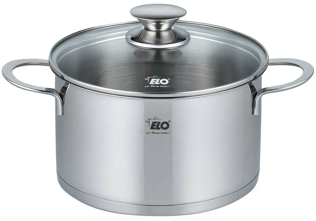 Elo 72540 Rozsdamentes acél edény Galant 20 cm,2,7 l, 2,7 l
