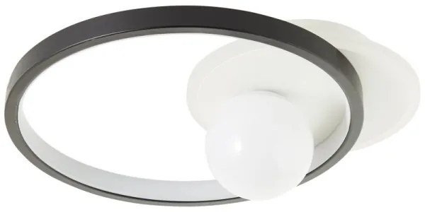 Brilliant - LED Dimmelhető mennyezeti lámpa ATLANTA LED/24W/230V fekete/fehér