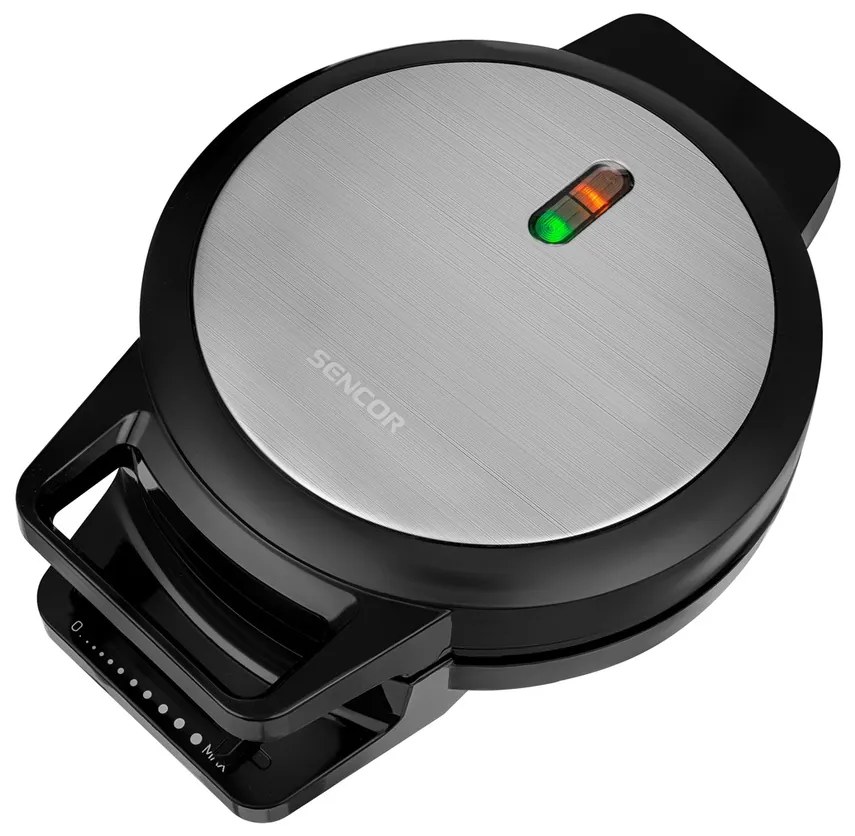 Sencor SWF 1010BK gofrisütő, fekete színben