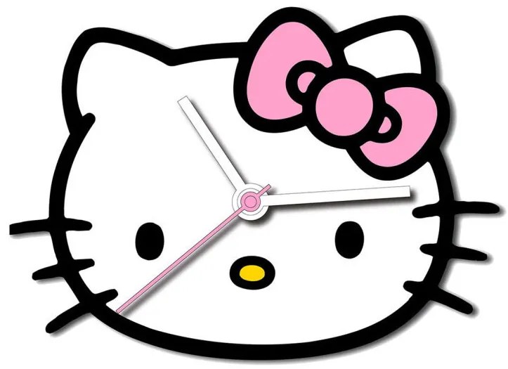 Hello Kitty Bow XL falióra 50 cm